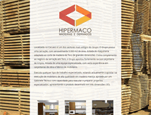 Tablet Screenshot of hipermaco.com